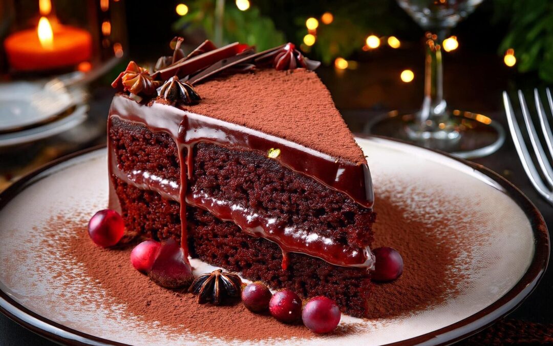 Rich, Decadent, and Wine-Infused: Zinfandel Chocolate Cake