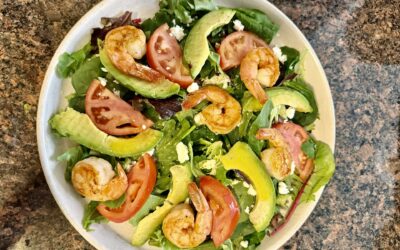 Warm Shrimp Salad with Champagne Vinaigrette