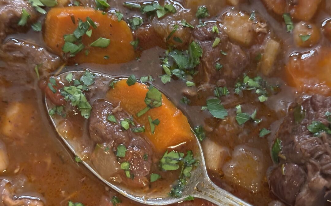 Lamb Stew with Syrah