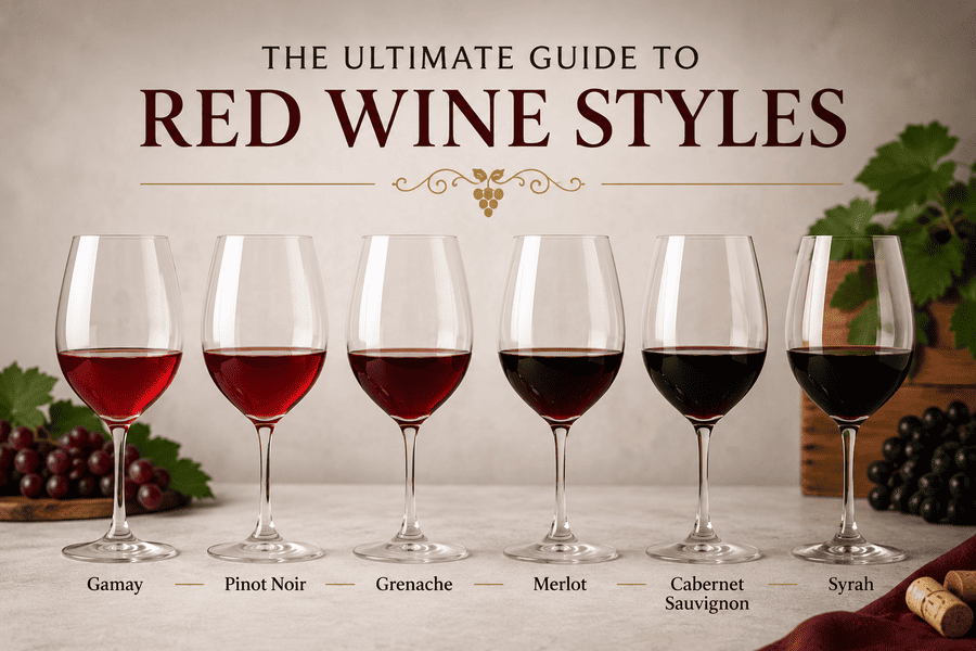 The Ultimate Guide to Red Wine Styles
